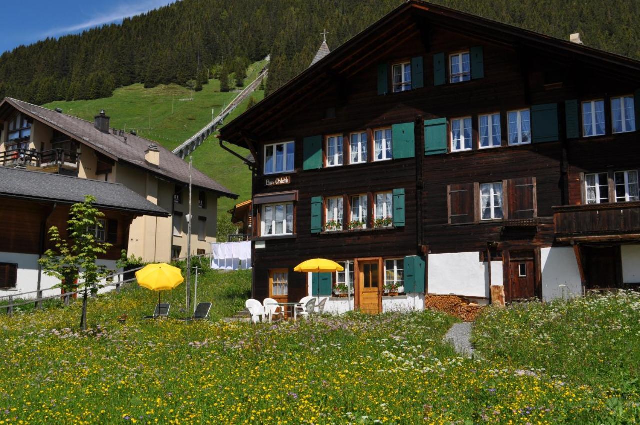 Chalet Bim Chilchli Mürren Exterior foto