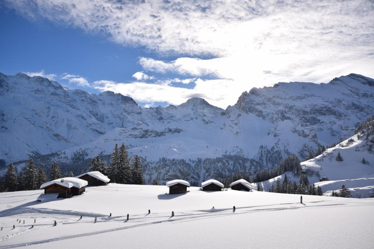 Chalet Bim Chilchli Mürren Exterior foto